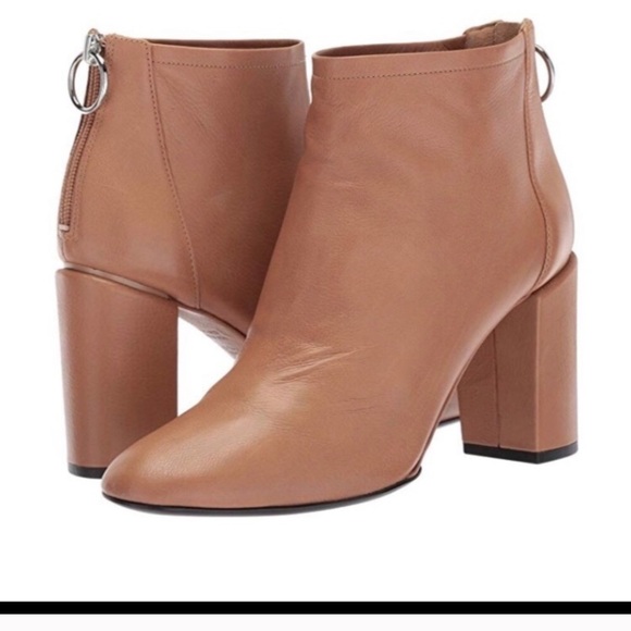 Via Spiga Nadia Leather Bootie, Color Desert - Picture 1 of 12